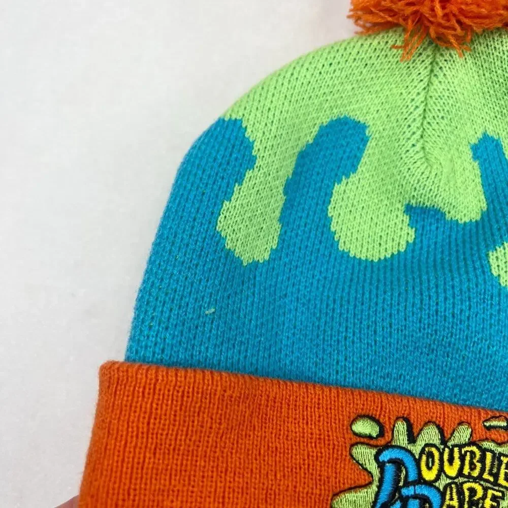 Nickelodeon Double Dare Pom Pom Winter Hat